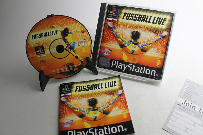 Laden Sie das Bild in Galerie -Viewer, Fußball Live (PSone, 1999)
