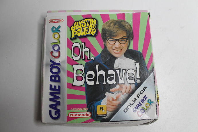 Austin Powers Oh Behave Nintendo Gameboy Color nur OVP