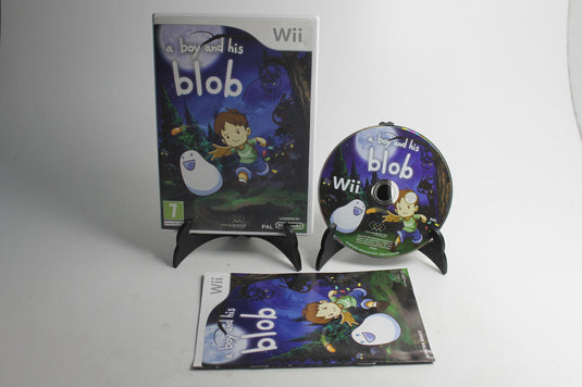 Nintendo Wii Spiel - A Boy and His Blob mit OVP