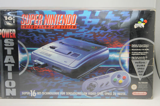 Snes Super Nintendo Entertainment System Power Station - TOP HDMI Adapter