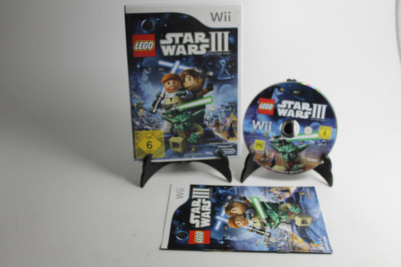 Laden Sie das Bild in Galerie -Viewer, LEGO Star Wars III: The Clone Wars (Nintendo Wii, 2011, DVD-Box)
