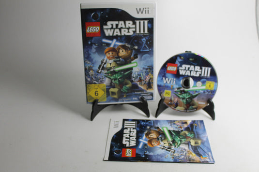 LEGO Star Wars III: The Clone Wars (Nintendo Wii, 2011, DVD-Box)