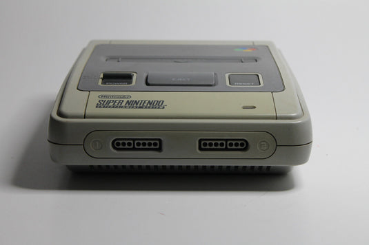 Nintendo Super Famicom Spielkonsole - Grau mit 2 Controller (1x original) Kabel