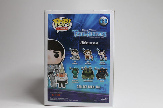 Jim With Gnome Trollhunters Funko Pop Limited Chaise 466