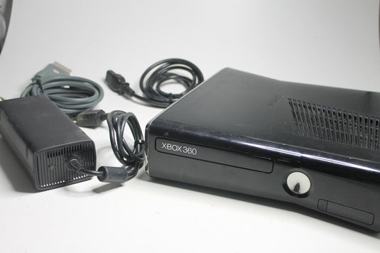 Microsoft Xbox 360 S 250 GB Gloss Schwarz Spielekonsole (PAL) - teildefekt