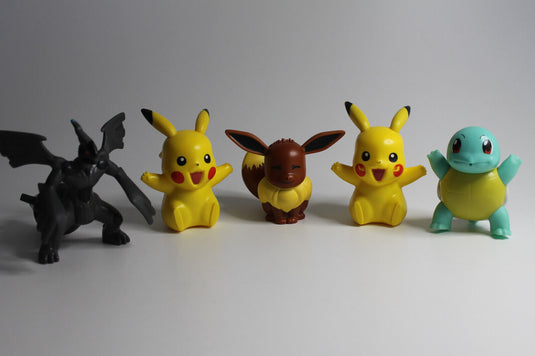 Pokemon Figuren Sammlung Pikachu Schiggy Evoli 2016/2018 Original