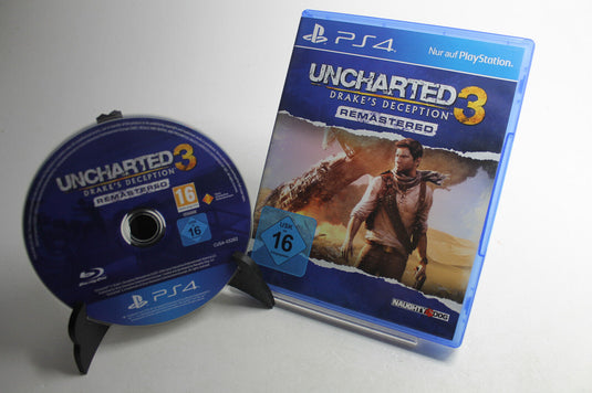 Uncharted 3: Drake's Deception - Remastered (PlayStation 4, 2016)