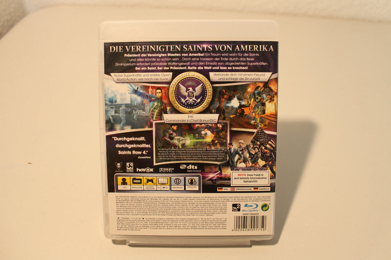 Laden Sie das Bild in Galerie -Viewer, Saints Row Iv-Commander in Chief Edition PS3 (Sony Playstation 3) - Top Zustand
