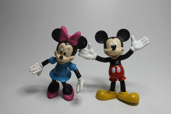 Disney Mickey Minnie Maus Figur Sammlerstück RAR