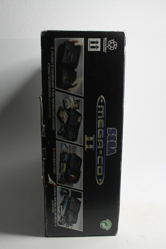 SEGA Mega CD II 2 Konsole Mit OVP Inlay Tütchen Platten Komplett Boxed ⚡ Versand