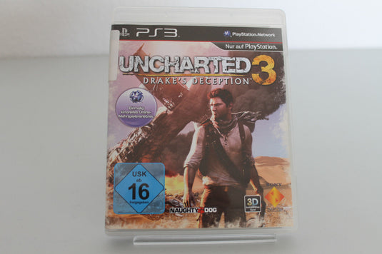 Uncharted 3-Drake's Deception PS3 (Sony Playstation 3) - Top Zustand - OVP