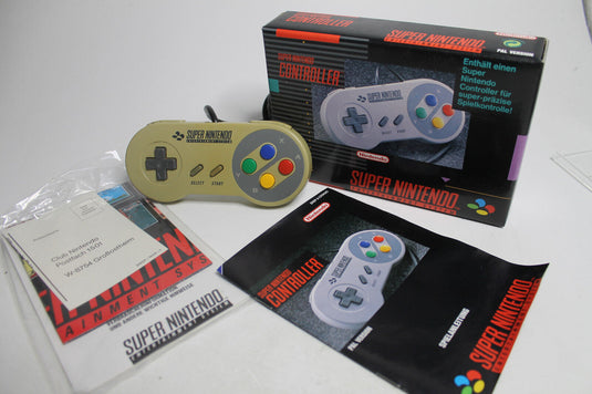 Nintendo Super Nintendo Entertainment System Controller - mit OVP und Anleitung