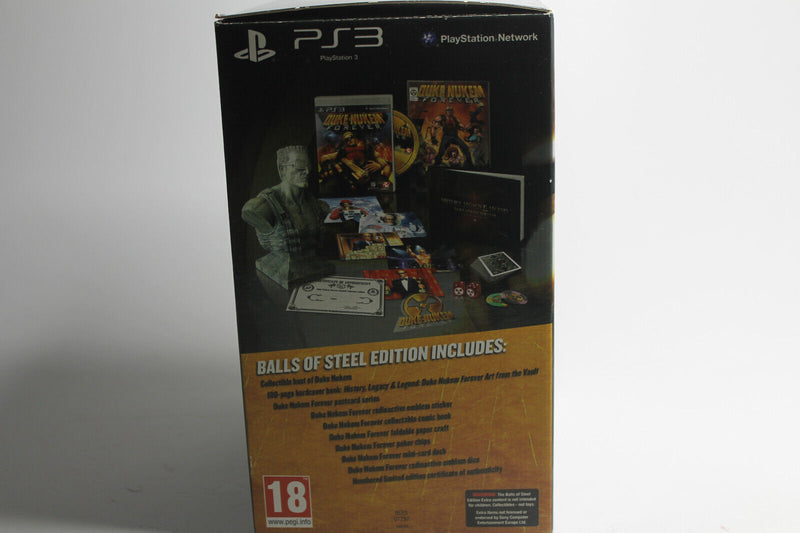 Laden Sie das Bild in Galerie -Viewer, Duke Nukem Forever Balls of Steel Limited Collectors Edition PS3 Neuwertig
