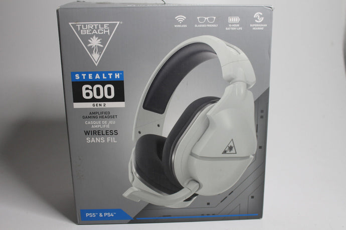 Turtle Beach Stealth 600P Gen.2 Kabellos Gaming-Headset für PS4 und PS5 - Weiß