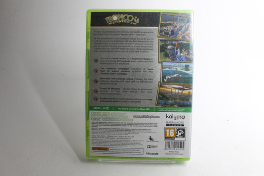 Tropico 4-Gold Edition (Microsoft Xbox 360, 2012) NEU SEALED VGA WATA