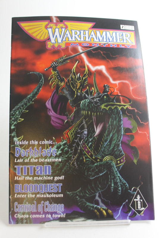 Warhammer Monthly N. 2 Warhammer Comic Games Workshop Black Library Publication