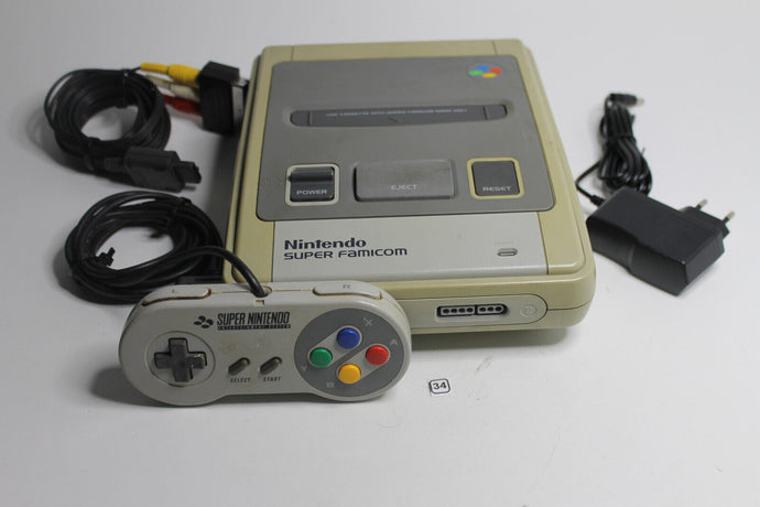 Nintendo Super Famicom Spielkonsole - Grau (SHVC001)