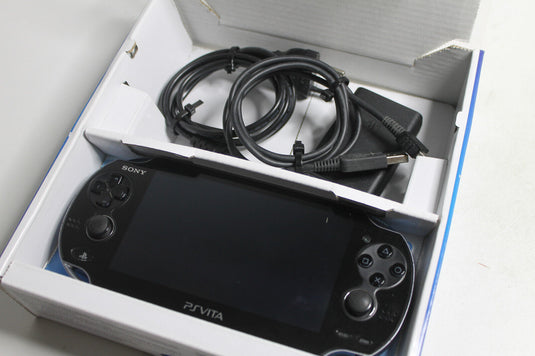 Sony Vita 512MB Spielkonsole - Schwarz (PCH-1004) (9180692) mit OVP CIB