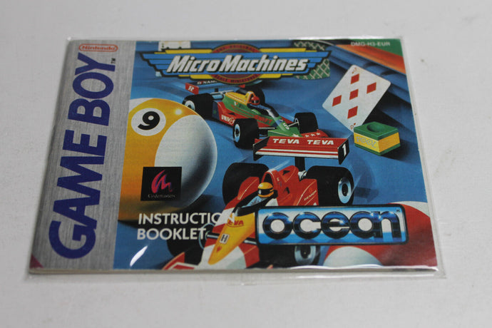 Micro Machines V3 (Nintendo Game Boy) Anleitung