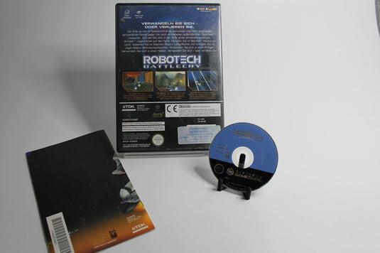 Robotech: Battlecry (Nintendo GameCube, 2003, DVD-Box)