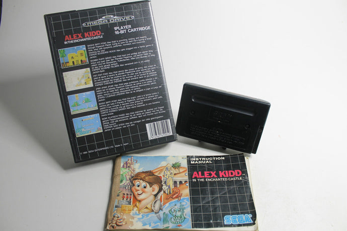 Sega Mega Drive Spiel: ALEX KIDD - Rarität - Komplett -⚡️VERSAND -  1990