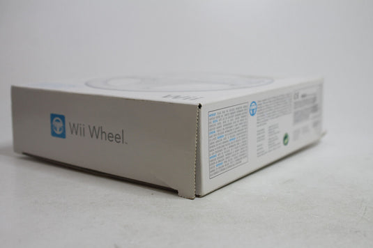 Wii Wheel (schwarz / weiß) ORIGINAL Nintendo Wii Lenkrad Controller Zubehör