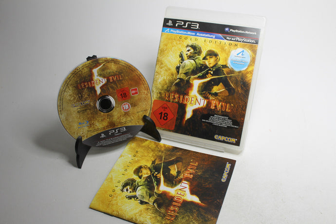 Resident Evil 5-Gold Move Edition (Sony PlayStation 3, 2010)