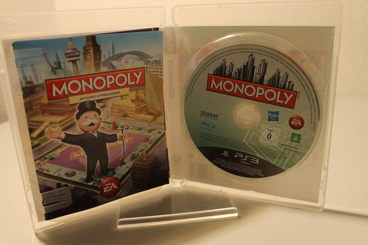 Monopoly PS3 (Sony Playstation 3) - Top Zustand - mit Handbuch