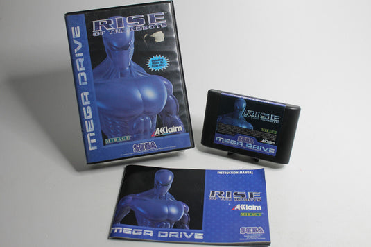 Rise Of The Robots Sega Mega Drive Spiel + OVP + Anleitung