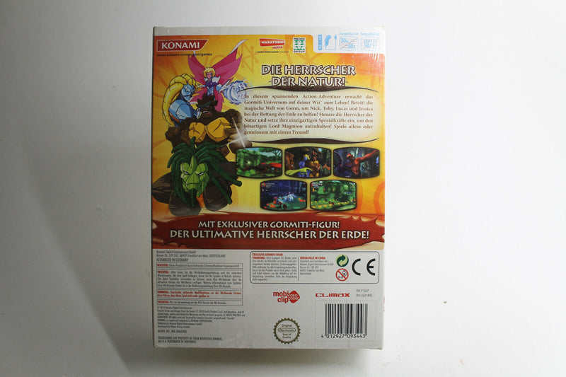 Laden Sie das Bild in Galerie -Viewer, Gormiti: die Herrscher der Natur (Nintendo Wii, 2010) NEU SEALED VGA WATA
