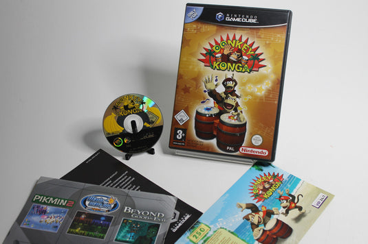 Donkey Konga (Nintendo GameCube, 2004) PAL