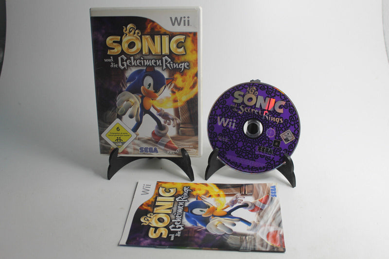 Laden Sie das Bild in Galerie -Viewer, Sonic und die Geheimen Ringe (Nintendo Wii, 2007)
