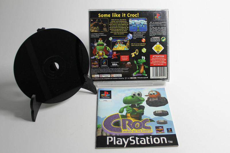 Laden Sie das Bild in Galerie -Viewer, Croc-Legend of The Gobbos (PSone, 1997)
