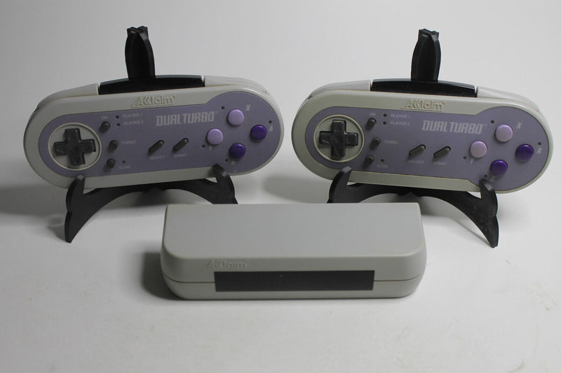 Laden Sie das Bild in Galerie -Viewer, Nintendo/AKlaim-SNES DUAL TURBO SYSTEM-Deutsch/Rarität/ Sammler/
