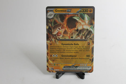 Pokemon Karte | Geowaz ex 076/165 | MEW 151 | Deutsch | Near Mint