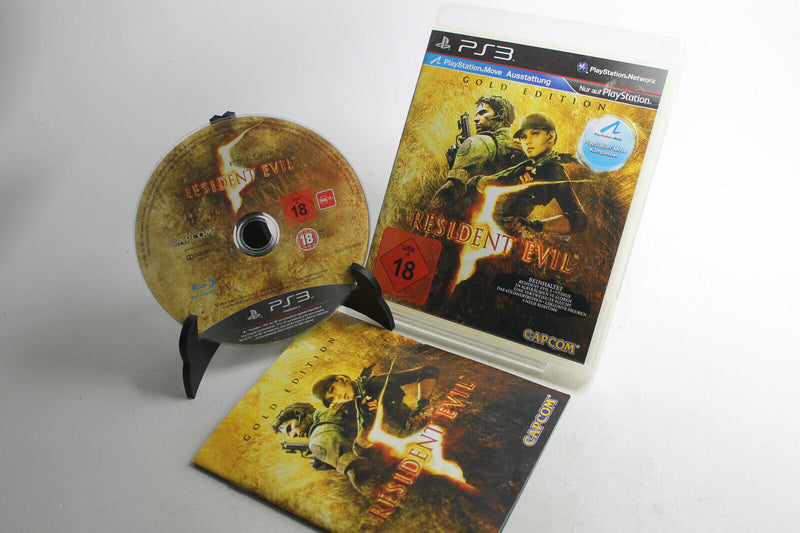 Laden Sie das Bild in Galerie -Viewer, Resident Evil 5-Gold Move Edition (Sony PlayStation 3, 2010)
