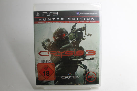 Crysis 3-Hunter Edition (Sony PlayStation 3, 2013) NEU SEALED VGA WATA