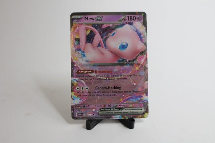 Pokémonkarte Holo Mew ex 151 - 151/165 Karmesin&Purpur Deutsch/Original