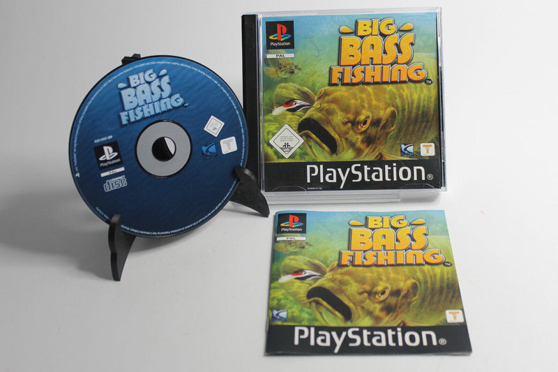 Laden Sie das Bild in Galerie -Viewer, Big Bass Fishing (PSone, 2002)
