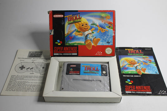 SNES - Super Troll Island - Super Nintendo (OVP)