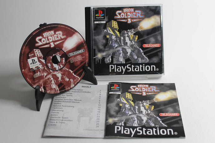 Iron Soldier 3 PS1 ( Playstation 1, 2, 3 )