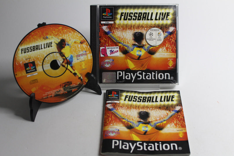 Laden Sie das Bild in Galerie -Viewer, Fußball Live (PSone, 1999)
