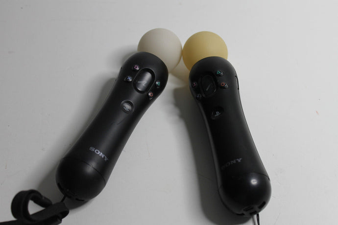 2x Sony 908678 PlayStation 3 Move Motion Controller - Schwarz