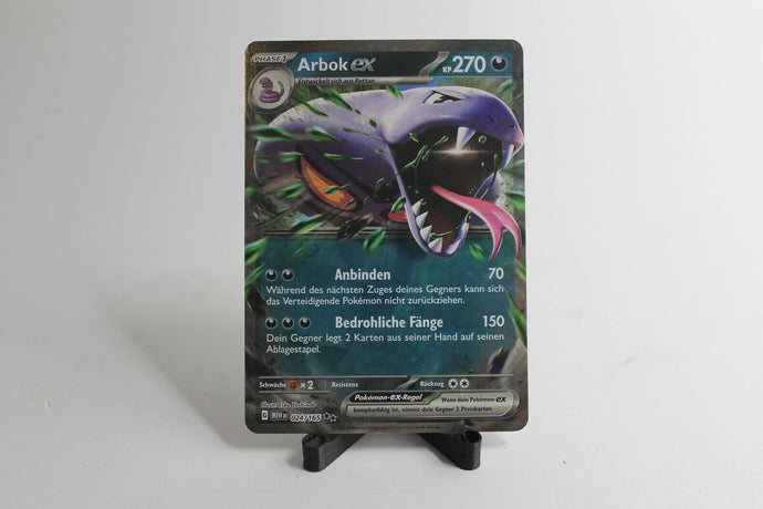 Pokemon Karte | Arbok EX 024/165 | Deutsch | Boosterfrisch | Near Mint | 151