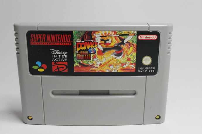 DONALD IN MAUI MALLARD - SUPER NINTENDO - SNES - PAL EUR