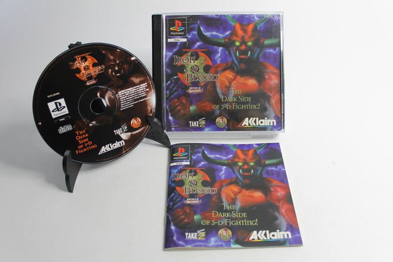 Laden Sie das Bild in Galerie -Viewer, PS1 Spiel | Iron &amp; Blood | Playstation 1 | PAL
