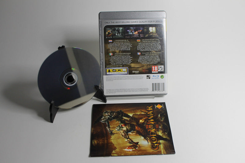 Laden Sie das Bild in Galerie -Viewer, God of War III (Sony PlayStation 3, 2011) + Handbuch
