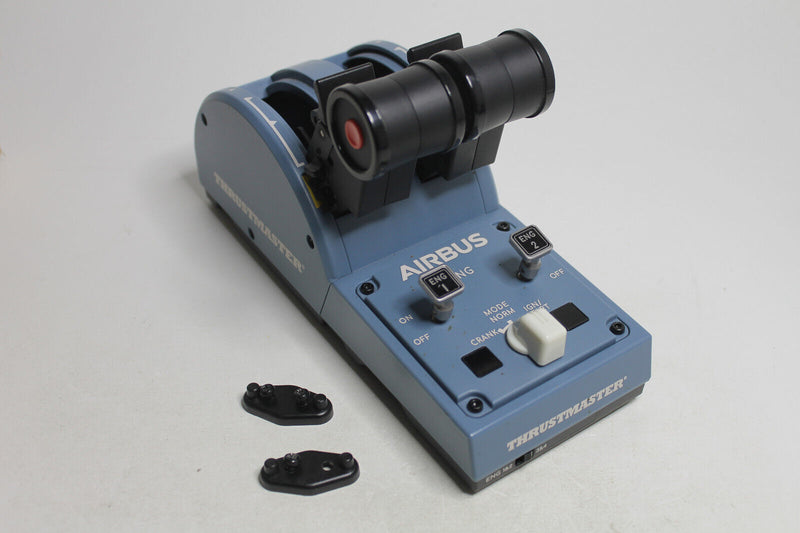 Laden Sie das Bild in Galerie -Viewer, Thrustmaster TCA Quadrant Airbus Edition Schubhebel -  Blau/Schwarz Neuwertig
