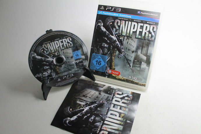 Snipers Invisible Silent Deadly Playstation PS 3- Sehr Guter Zustand ✅