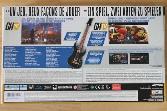 Guitar Hero - Live inkl. Gitarre für PlayStation 3 / PS3 | Bundle OVP